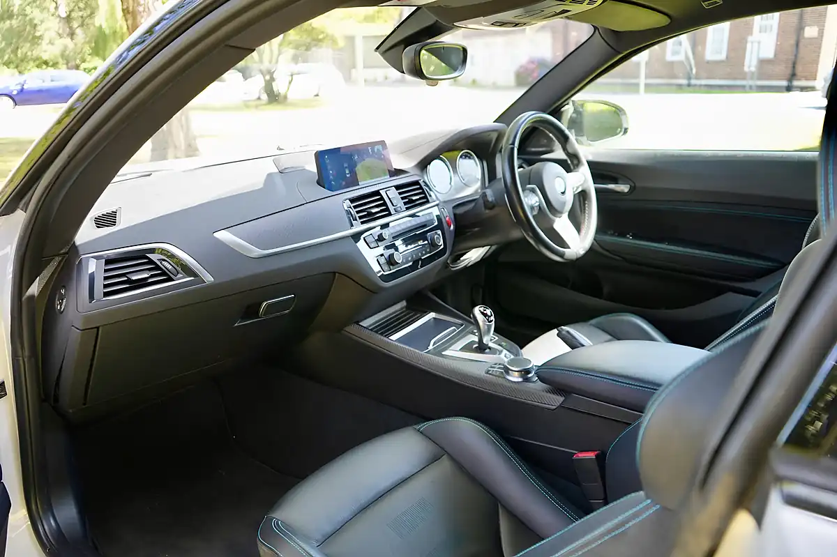 Used 2018 BMW M2 Competition Silver - Interior and Exterior details 11