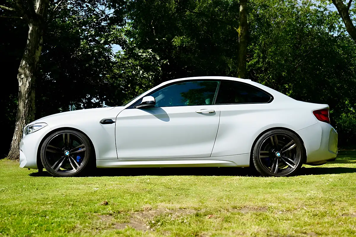 Used 2018 BMW M2 Competition Silver - Interior and Exterior details 4