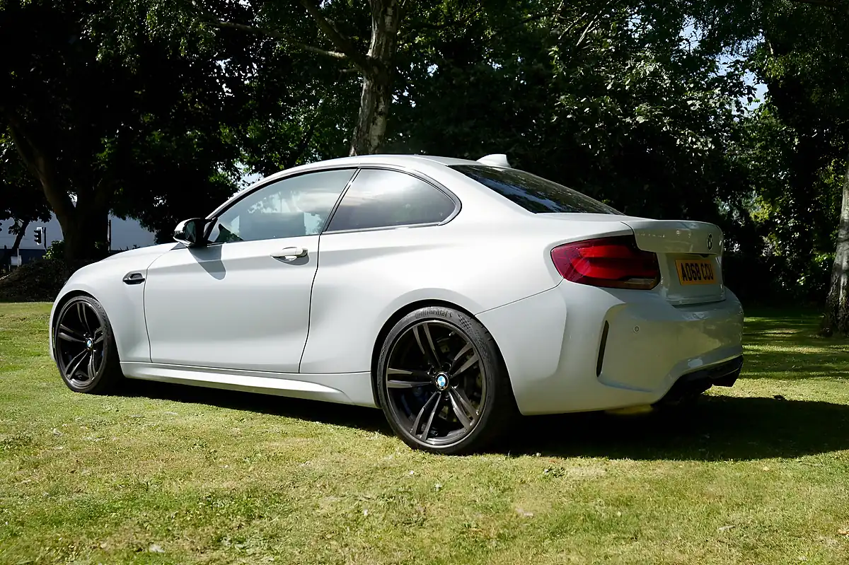 Used 2018 BMW M2 Competition Silver - Interior and Exterior details 6
