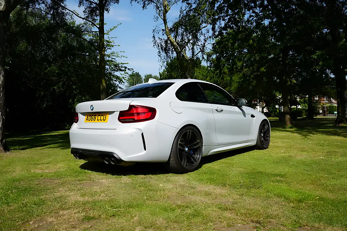 Used 2018 BMW M2 Competition Silver - Interior and Exterior details 7