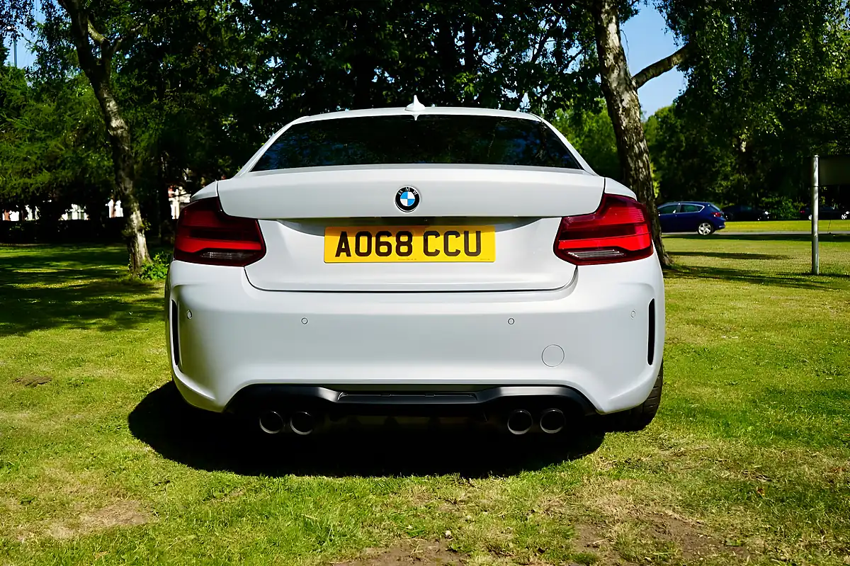 Used 2018 BMW M2 Competition Silver - Interior and Exterior details 8