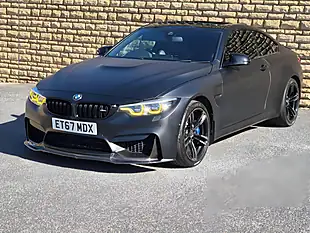 Used 2018 BMW M4 Competition Black - Interior and Exterior details 4