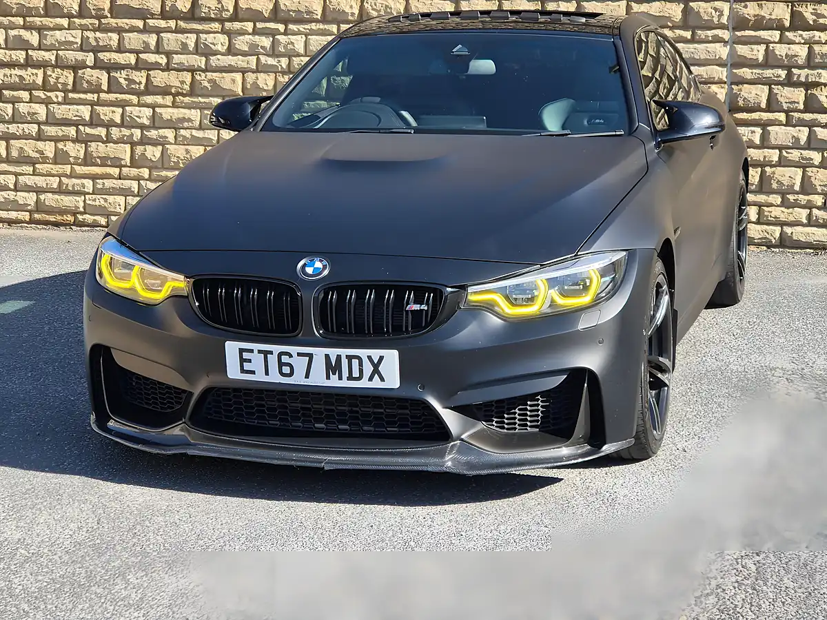 Used 2018 BMW M4 Competition Black - Interior and Exterior details 5