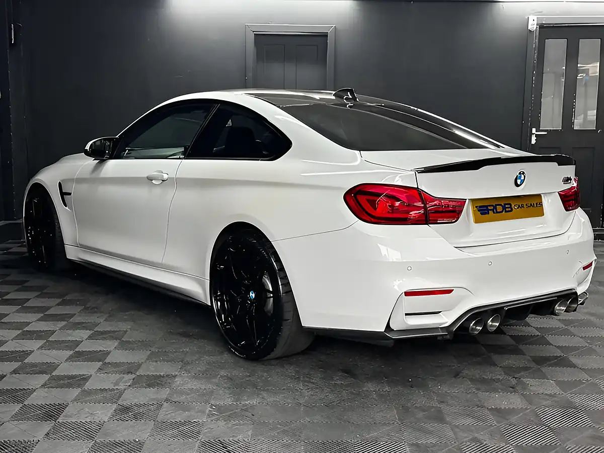 Used 2018 BMW M4 Competition Edition Package Mineral White - Interior and Exterior details 12