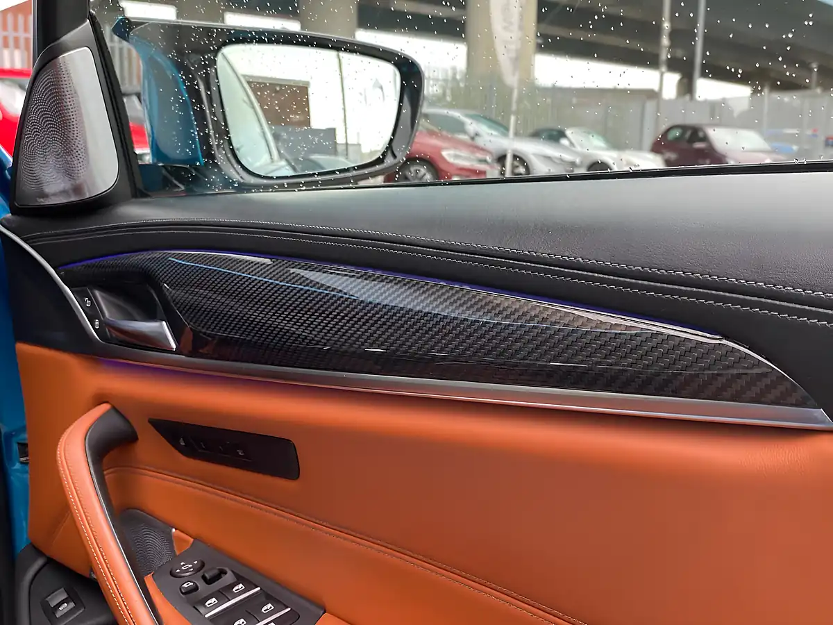 Used 2018 BMW M5 Blue - Interior and Exterior details 14