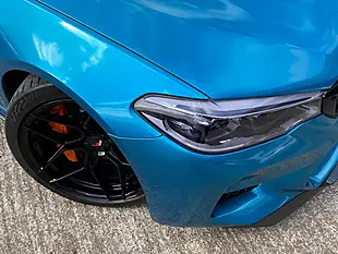 Used 2018 BMW M5 Blue - Interior and Exterior details 2