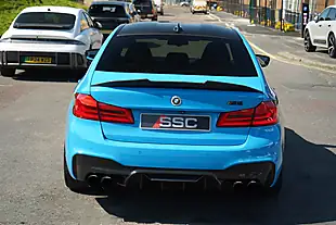 Used 2018 BMW M5 Marina Bay Blue - Interior and Exterior details 11
