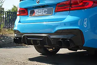 Used 2018 BMW M5 Marina Bay Blue - Interior and Exterior details 12
