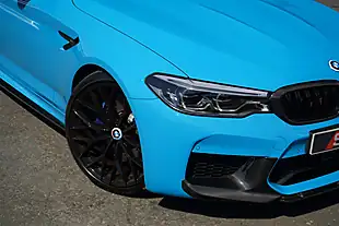 Used 2018 BMW M5 Marina Bay Blue - Interior and Exterior details 19
