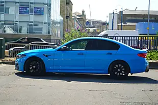 Used 2018 BMW M5 Marina Bay Blue - Interior and Exterior details 9