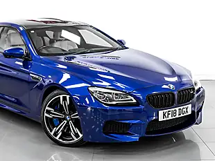 Used 2018 BMW M6 Gran Coupe San Marino Blue Metallic - Interior and Exterior details 11