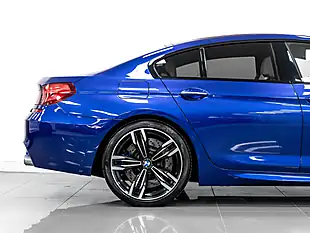 Used 2018 BMW M6 Gran Coupe San Marino Blue Metallic - Interior and Exterior details 13
