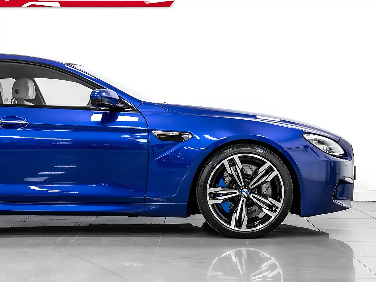 Used 2018 BMW M6 Gran Coupe San Marino Blue Metallic - Interior and Exterior details 14