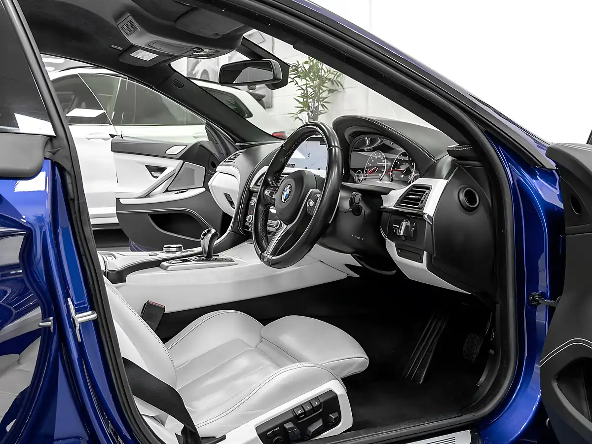 Used 2018 BMW M6 Gran Coupe San Marino Blue Metallic - Interior and Exterior details 17