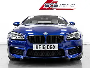 Used 2018 BMW M6 Gran Coupe San Marino Blue Metallic - Interior and Exterior details 6