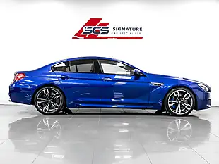 Used 2018 BMW M6 Gran Coupe San Marino Blue Metallic - Interior and Exterior details 8