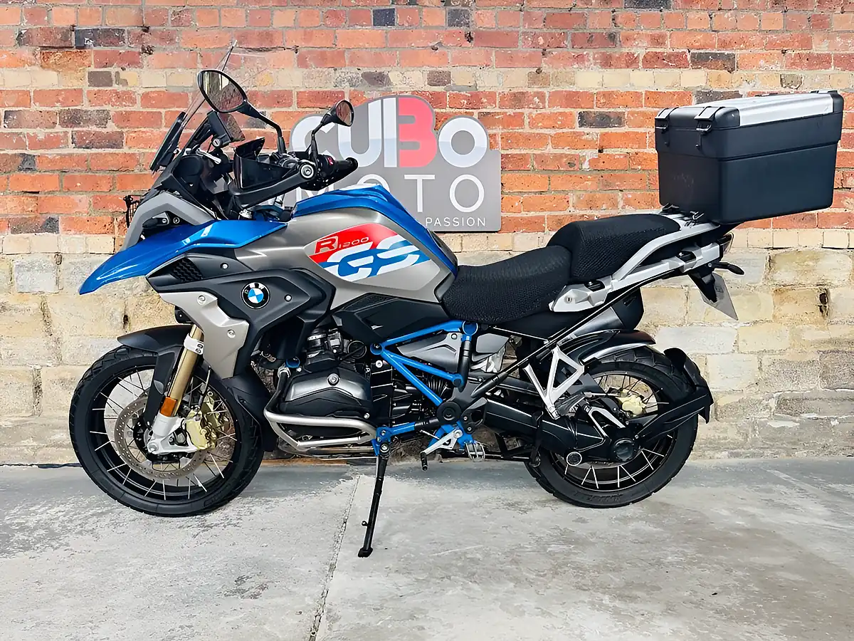 Used 2018 BMW R 1200 Gs Rallye Te Blue - Interior and Exterior details 11