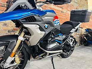 Used 2018 BMW R 1200 Gs Rallye Te Blue - Interior and Exterior details 15