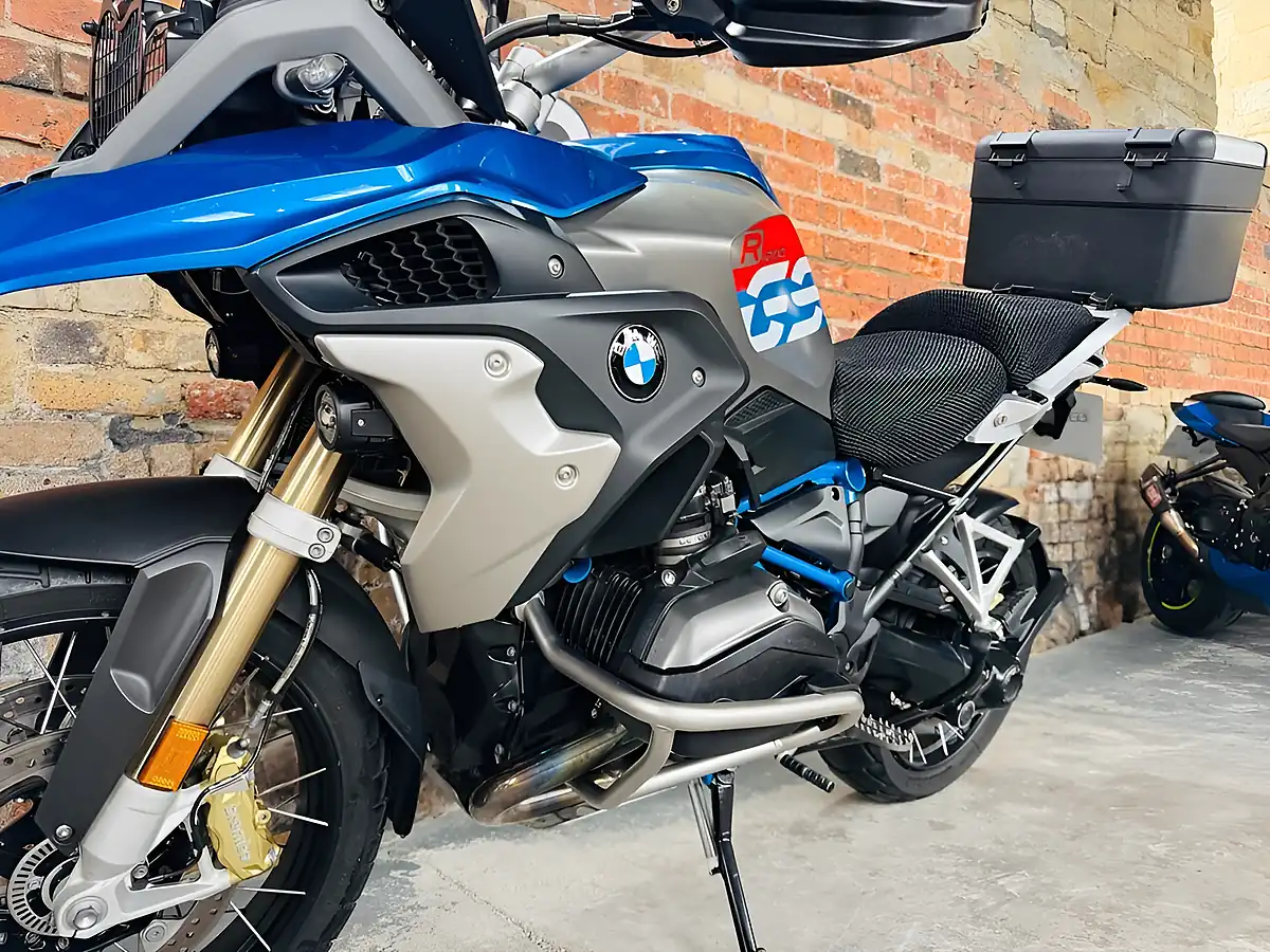 Used 2018 BMW R 1200 Gs Rallye Te Blue - Interior and Exterior details 15