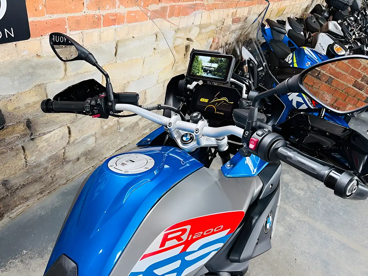 Used 2018 BMW R 1200 Gs Rallye Te Blue - Interior and Exterior details 8