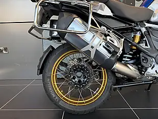 Used 2018 BMW R1250gs Adv Te Blue and White - Interior and Exterior details 2