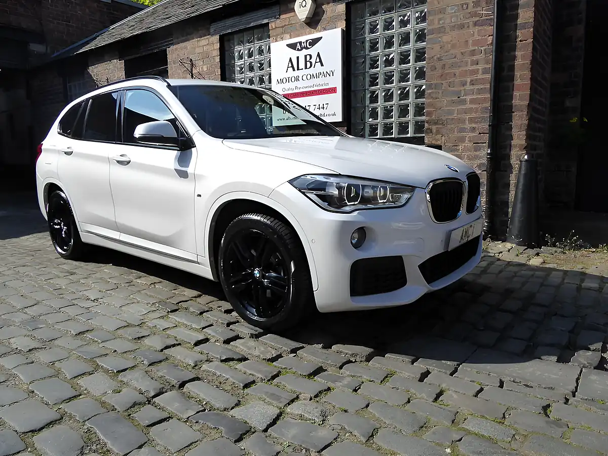Used 2018 BMW X1 M Sport White - Front View
