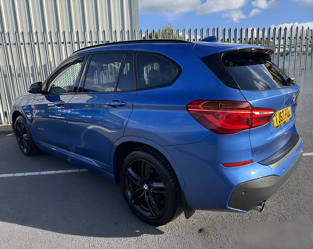 Used 2018 BMW X1 M Sport Xdrive Blue - Interior and Exterior details 4