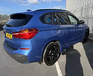 Used 2018 BMW X1 M Sport Xdrive Blue - Interior and Exterior details 5