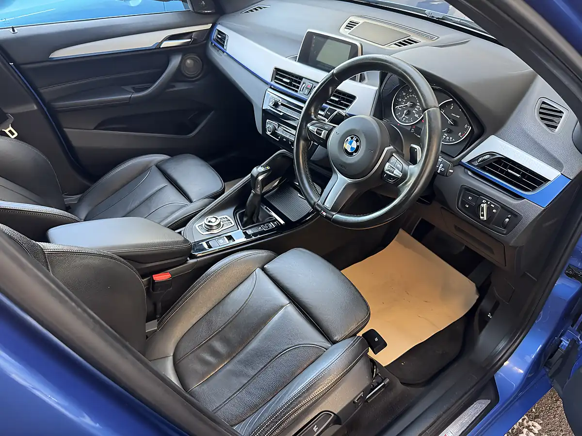 Used 2018 BMW X1 M Sport Xdrive Blue - Interior and Exterior details 9