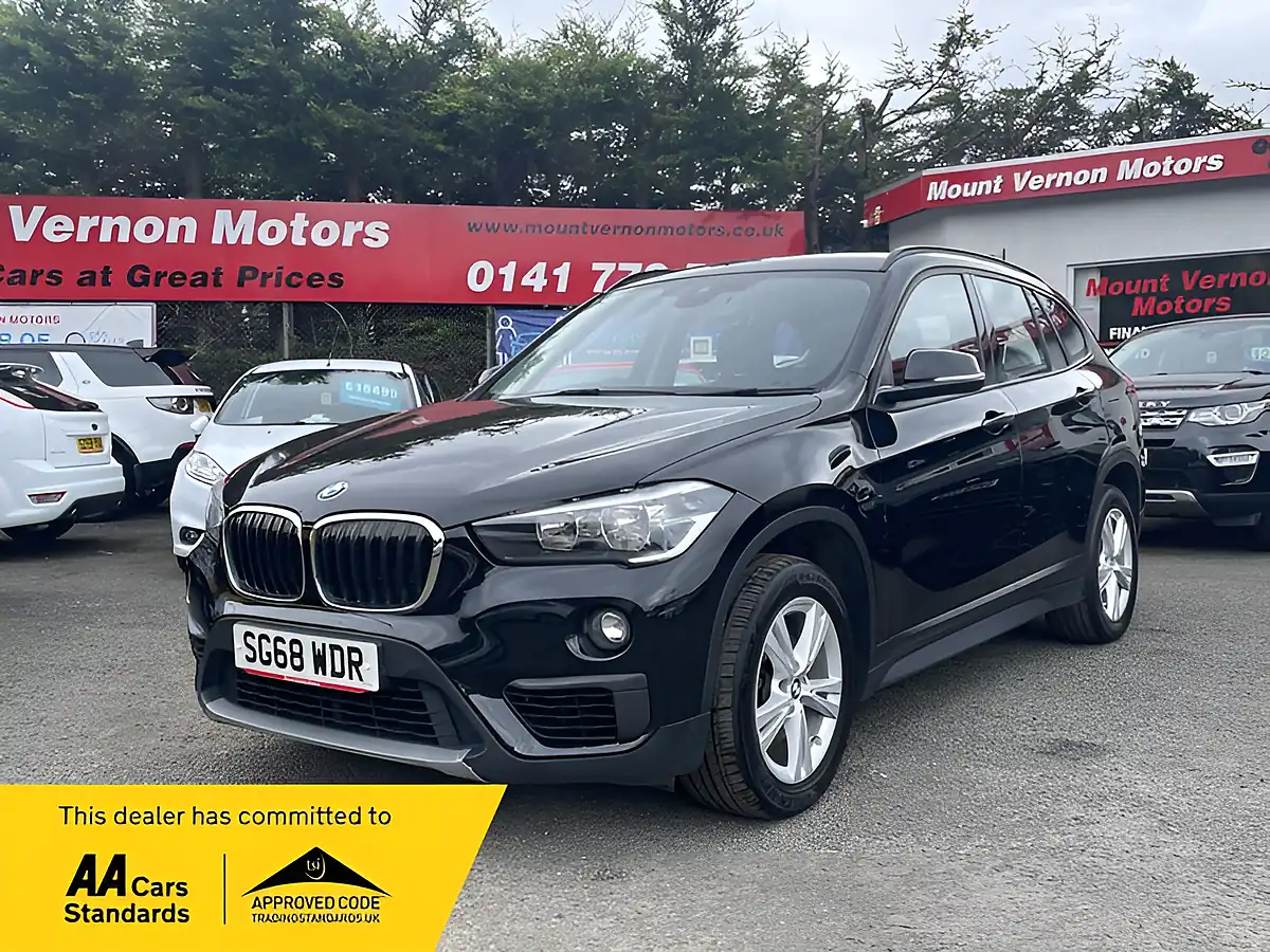 Used 2018 BMW X1 Se Black - Front View