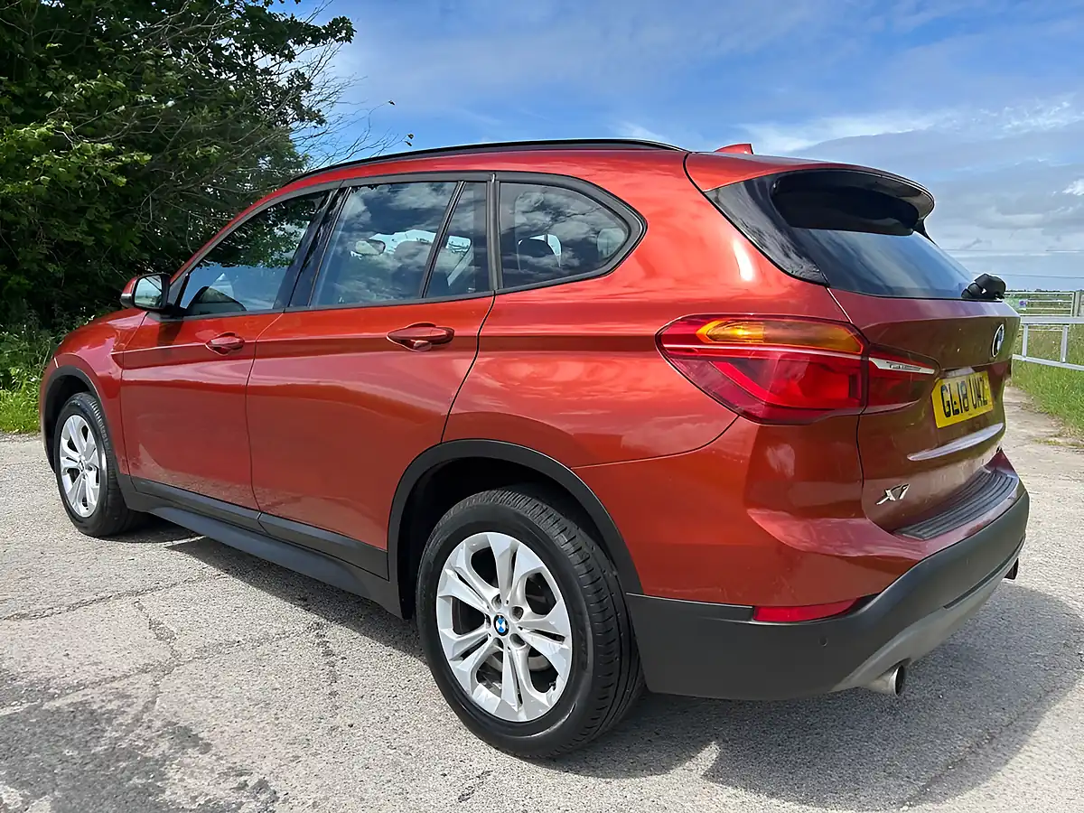Used 2018 BMW X1 Se Orange - Interior and Exterior details 6