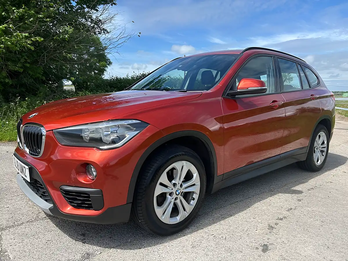 Used 2018 BMW X1 Se Orange - Interior and Exterior details 8