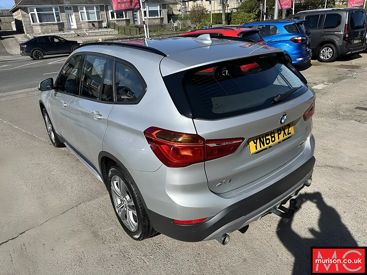Used 2018 BMW X1 Sport Glacier Silver - Interior and Exterior details 16