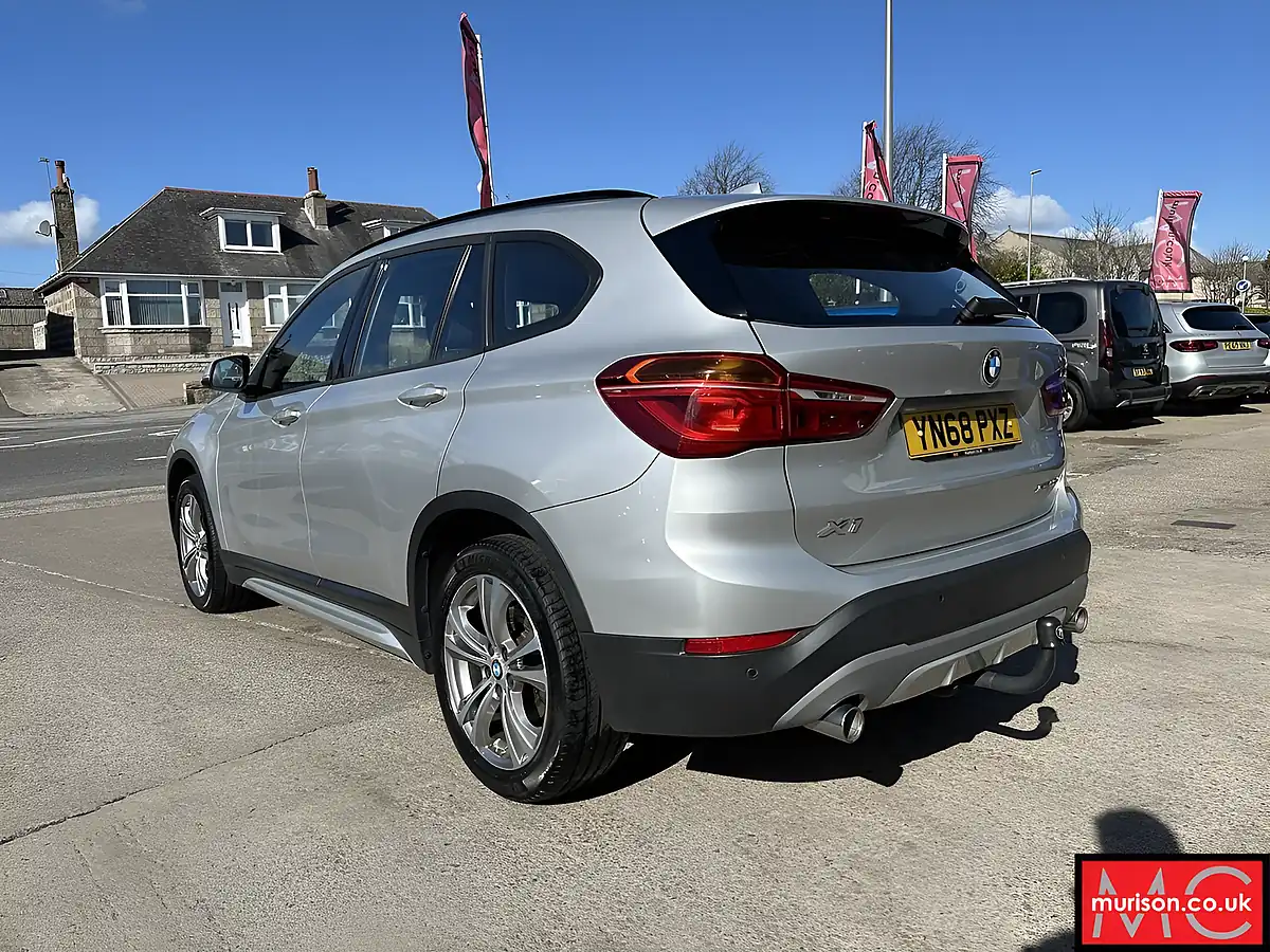 Used 2018 BMW X1 Sport Glacier Silver - Interior and Exterior details 9