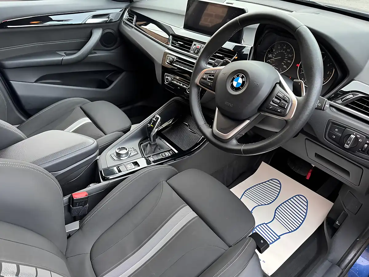 Used 2018 BMW X1 Sport Mediterranean Blue - Interior and Exterior details 2