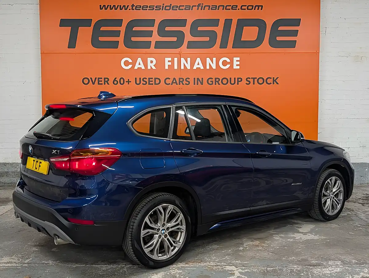 Used 2018 BMW X1 Sport Mediterranean Blue - Interior and Exterior details 8