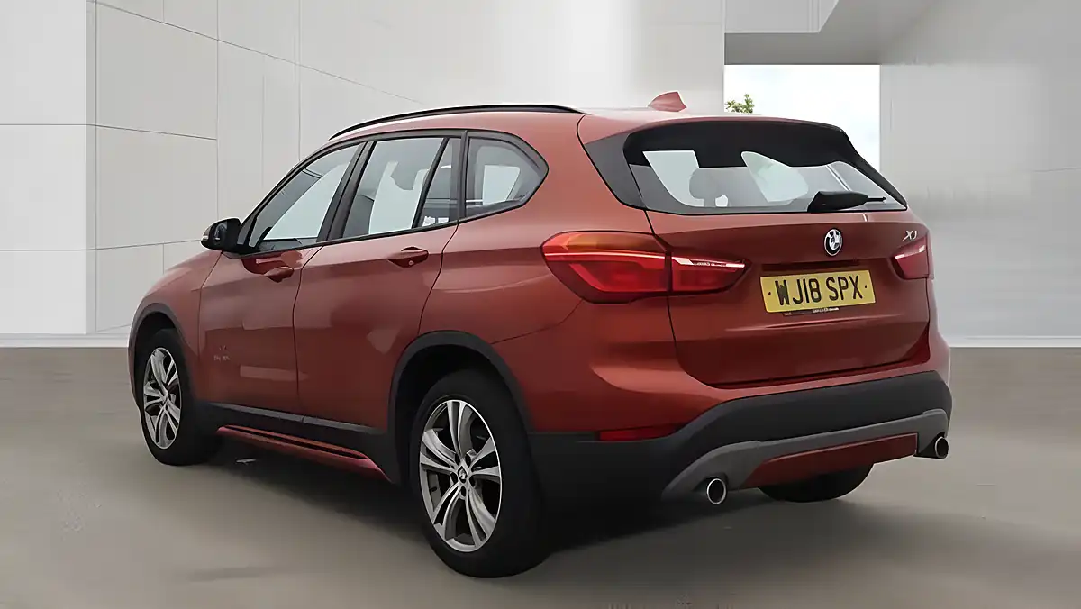 Used 2018 BMW X1 Sport Orange - Interior and Exterior details 3