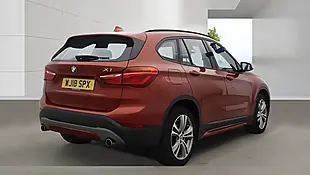 Used 2018 BMW X1 Sport Orange - Interior and Exterior details 4
