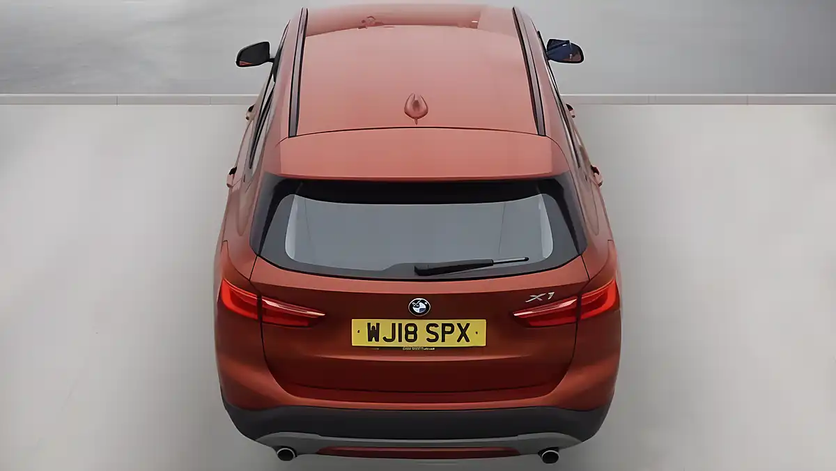 Used 2018 BMW X1 Sport Orange - Interior and Exterior details 7