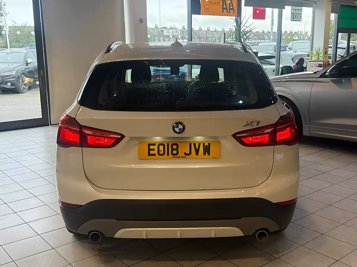 Used 2018 BMW X1 Sport White - Interior and Exterior details 10