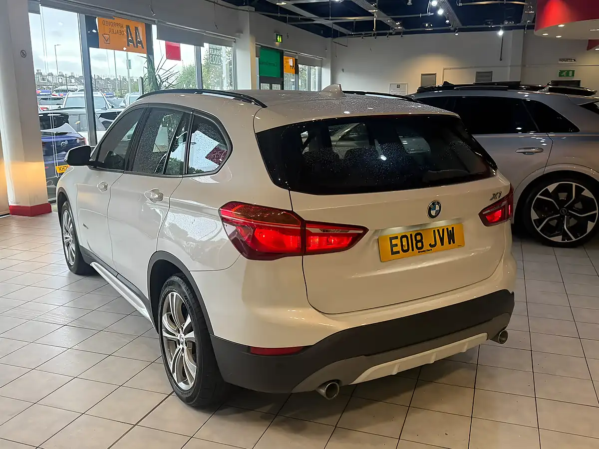 Used 2018 BMW X1 Sport White - Interior and Exterior details 7
