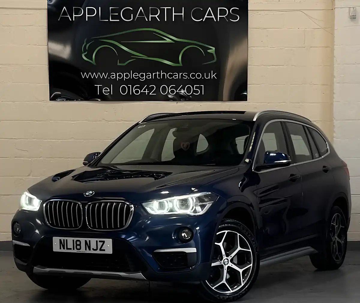 Used 2018 BMW X1 Xline Blue - Interior and Exterior details 5
