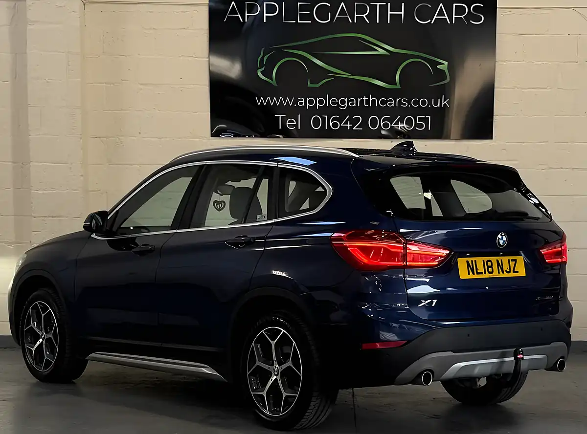 Used 2018 BMW X1 Xline Blue - Interior and Exterior details 7