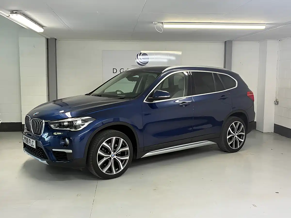 Used 2018 BMW X1 Xline Blue - Front View