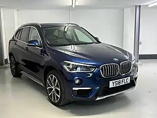 Used 2018 BMW X1 Xline Blue - Interior and Exterior details 3