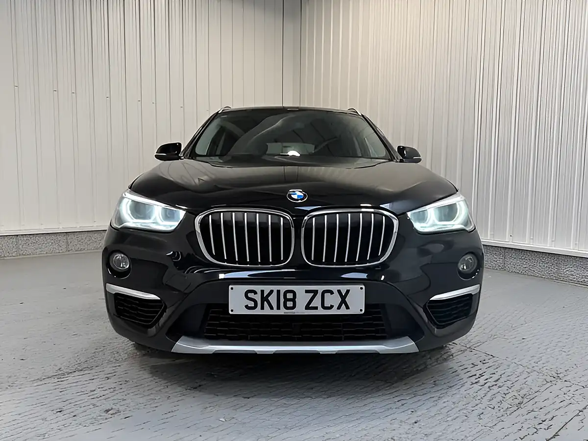 Used 2018 BMW X1 Xline Jet Black - Interior and Exterior details 2