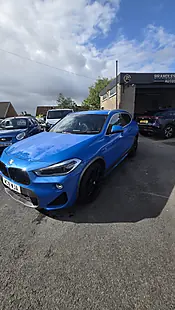 Used 2018 BMW X2 Blue - Interior and Exterior details 2