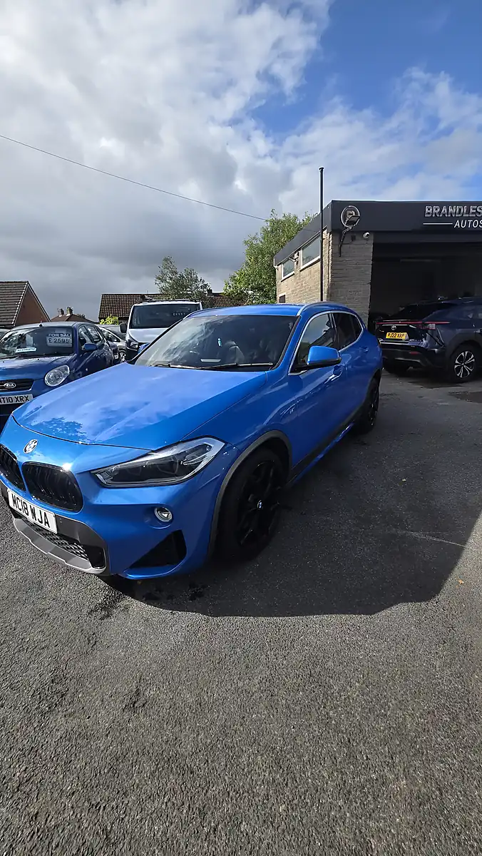 Used 2018 BMW X2 Blue - Interior and Exterior details 2