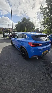Used 2018 BMW X2 Blue - Interior and Exterior details 4