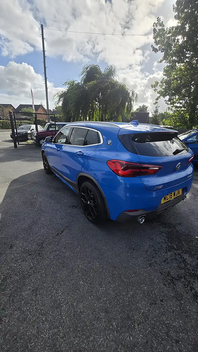 Used 2018 BMW X2 Blue - Interior and Exterior details 4